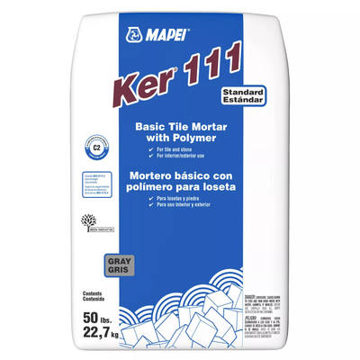 Ker 111 Gray Basic Tile Mortar With Polymer