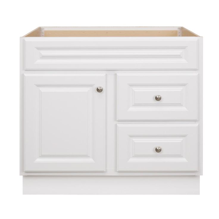 Hampton 48 in. W x 21 in. D x 33.5 in. H Bathroom Vanity Cabinet Only in White