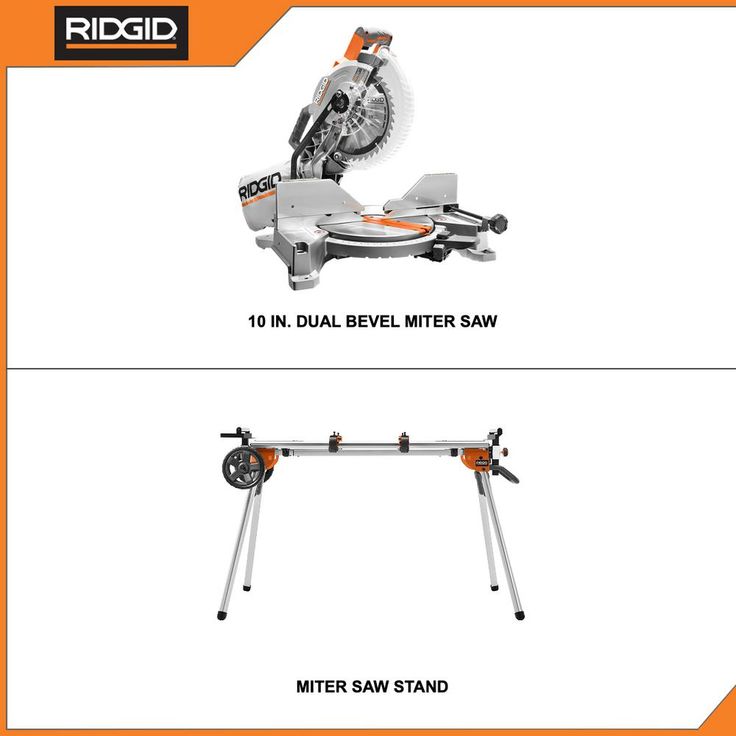 15 Amp 10 in. Dual Miter Saw with LED Cut Line Indicator and Professio ...
