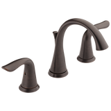 Delta Lahara Venetian Bronze 2-Handle Widespread WaterSense Bathroom Sink Faucet with Drain