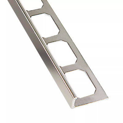 L-Shape Edge 3/8 in. Polished Nickel Profile