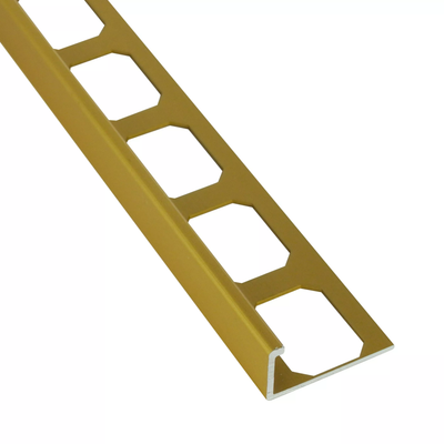 L-Shape Edge 3/8 in. Brushed Brass Profile