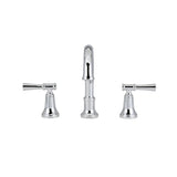 Delta Chamberlain 8 in. Widespread 2‑Handle Bathroom Faucet in Chrome