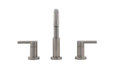 Delta Nicoli J-Spout 8 in. Widespread 2-Handle Bathroom Faucet in Stainless