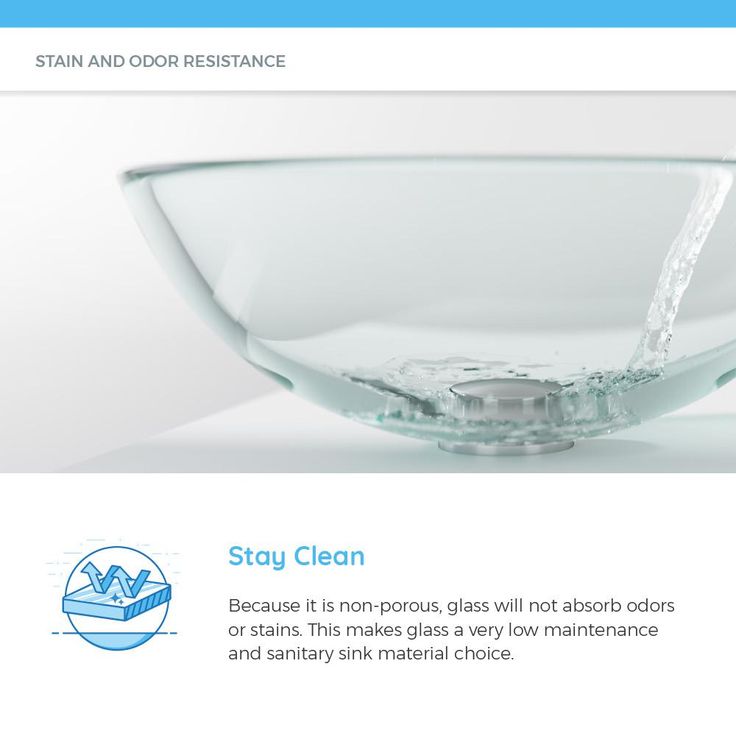 MR Direct Glass Vessel Sink in Frost