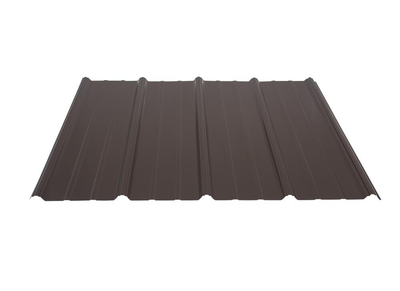 36" x 12' Brown Pro-Rib® Steel Panel