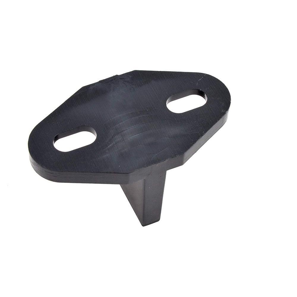 Black Plastic Floor Guide Hardware Replacement Parts Barn Wood Sliding Door - Super Arbor