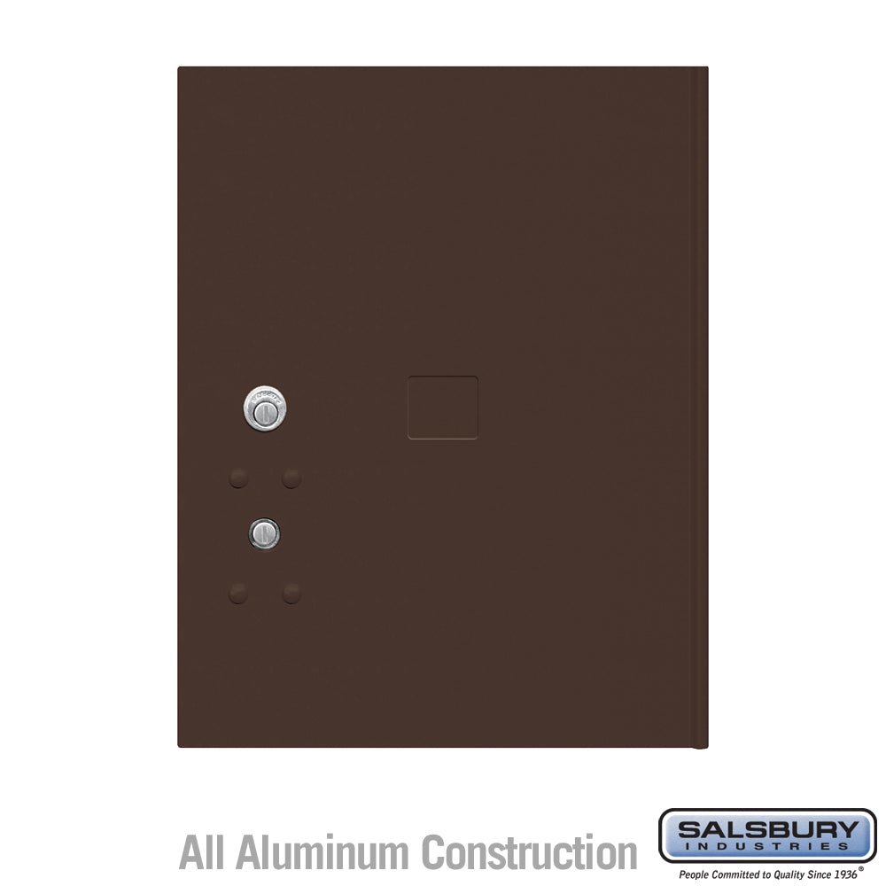Replacement Parcel Locker Door with Tenant Lock and Keys - Bronze ...