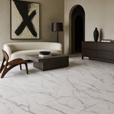 Brookfield Marble 22 MIL x 18.5 in. W x 37 in. L Click Lock Waterproof Vinyl Tile Flooring (19.1 sq. ft./case)