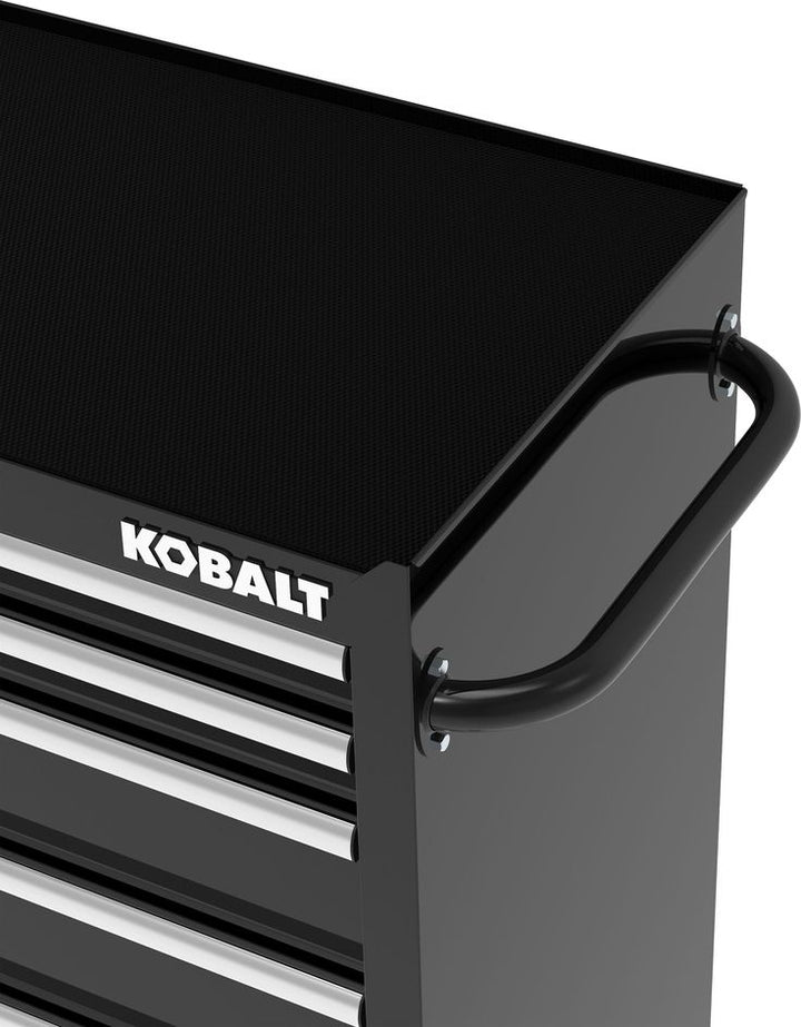 kobalt dünger Kobalt 36-in W x 38-in H 5-Drawer Steel Rolling Tool Cabinet (Black)