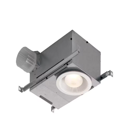 70 CFM Ceiling Bathroom Exhaust Fan with Light, ENERGY STAR