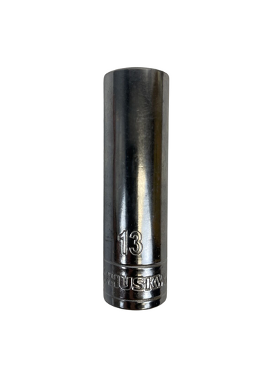 Husky 3/8 in. Drive 13 mm 6-Point Metric Deep Socket