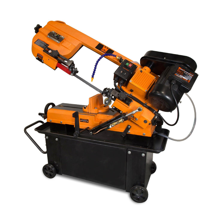 WEN 7 in. x 12 in. Metal-Cutting Band Saw with Stand – Super Arbor