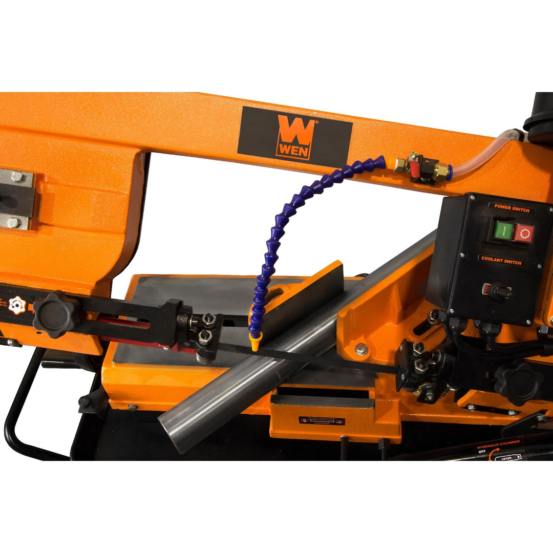 WWでんぱんく WEN 7 in. x 12 in. Metal-Cutting Band Saw with Stand – Super Arbor