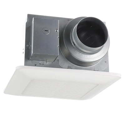 WhisperCeiling DC Fan, with Pick-A-Flow Speed Selector 50, 80 or 110 CFM and Flex-Z Fast Installation Bracket