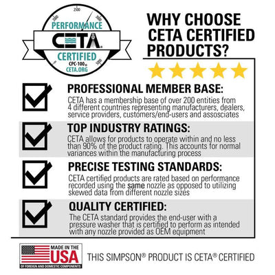 Simpson Aluminum ALH3225-S 3200 PSI at 2.5 GPM KOHLER SH265 Cold Water Pressure Washer