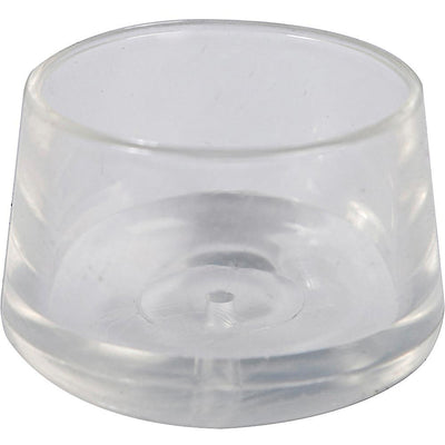 1 in. Clear Leg Tip (4-Pack)