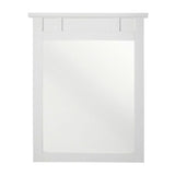 60 in. W x 31 in. H Framed Rectangular  Bathroom Vanity Mirror in Warm Cinammon