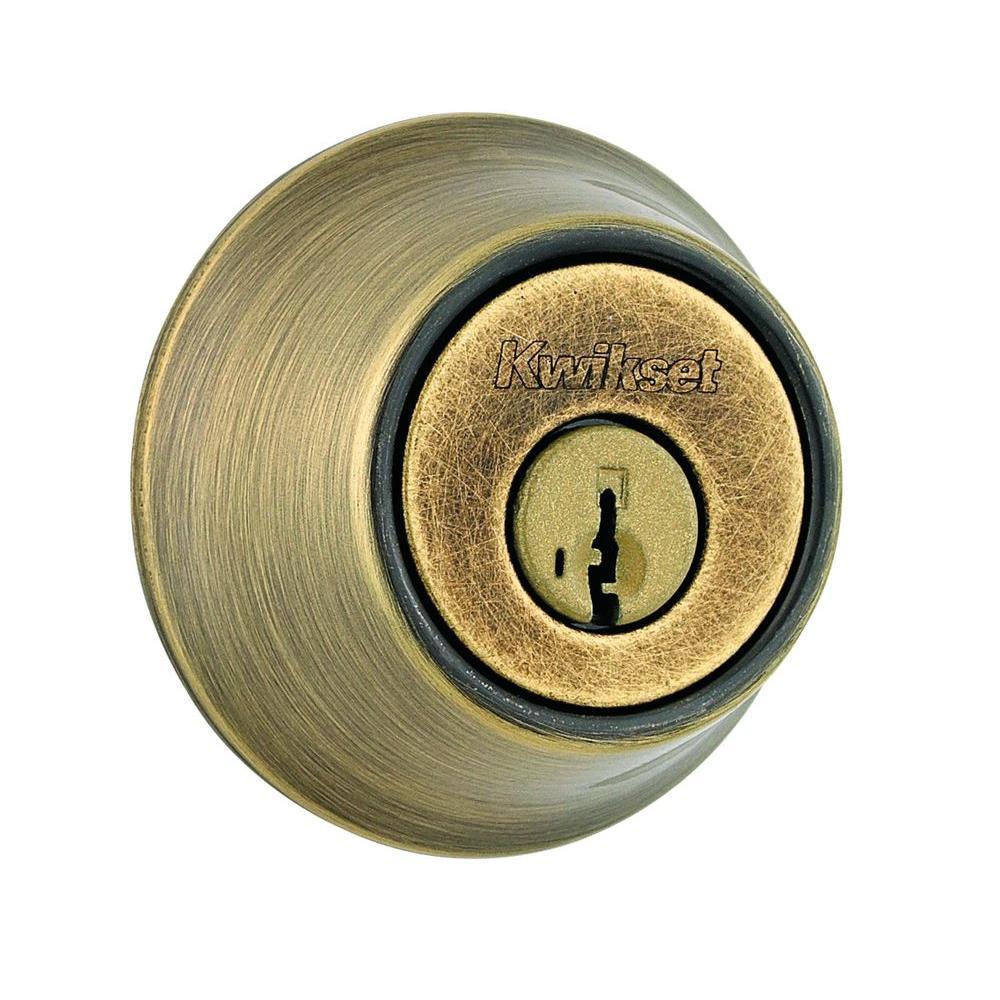 660 Series Satin Nickel Single Cylinder Deadbolt Featuring SmartKey Security with Microban Antimicrobial Technology - Super Arbor