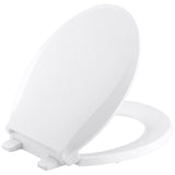 Cachet Round Closed Front Toilet Seat with Q3 Advantage in White - Super Arbor