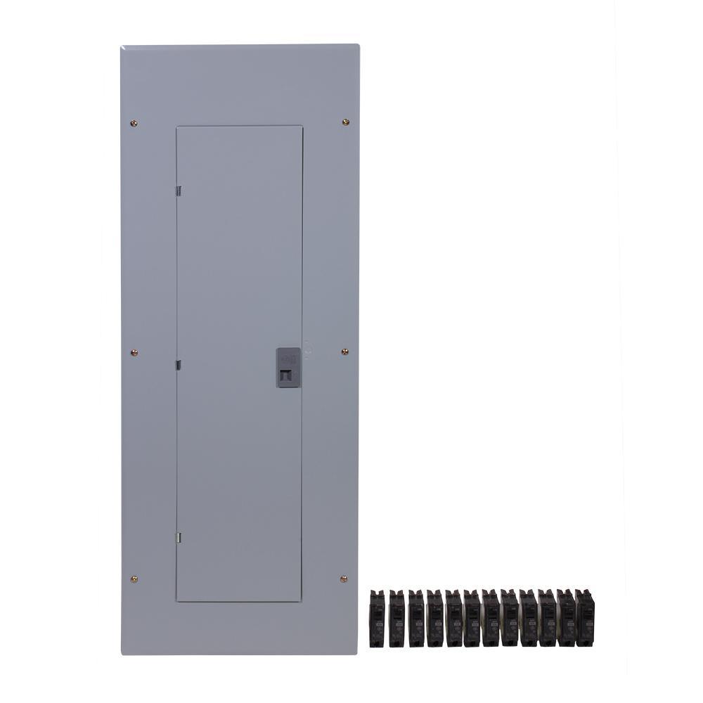 PowerMark Gold 200 Amp 40-Space 40-Circuit Indoor Main Breaker Value Kit Includes Select Circuit Breaker - Super Arbor