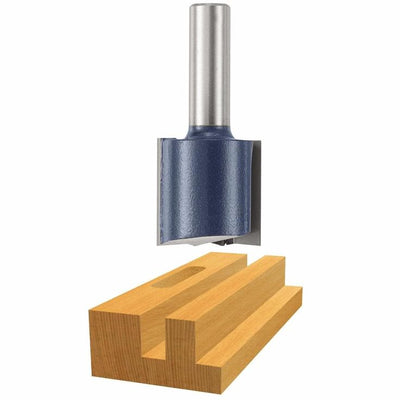 Bosch 1-1/8-in Carbide-Tipped Straight Router Bit