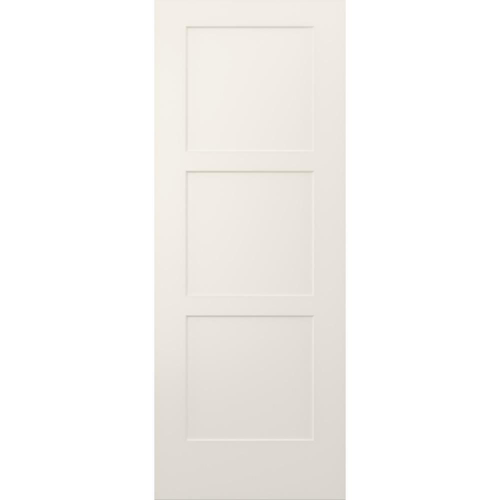 32 in. x 96 in. Birkdale Primed Smooth Hollow Core Molded Composite Interior Door Slab - Super Arbor