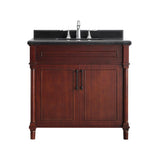 Aberdeen 24 in. W x 20 in. D Bath Vanity in White with Carrara Marble Top with White Sink - Super Arbor