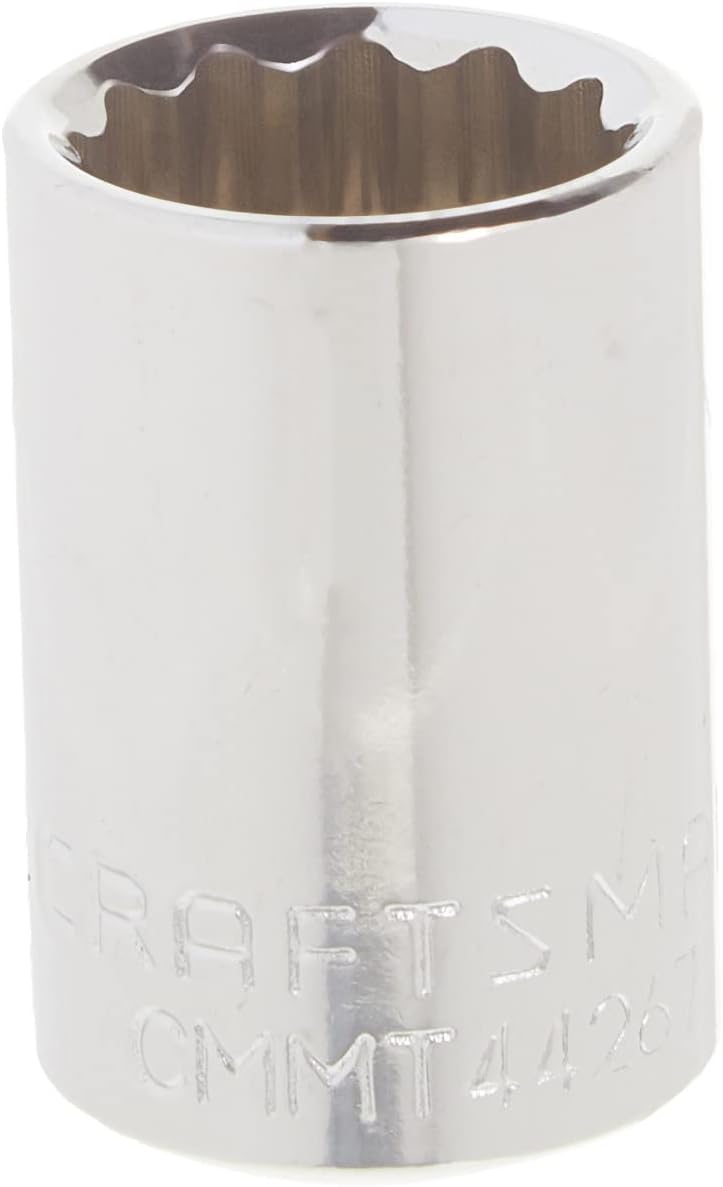 Craftsman 18mm Metric 12-Point Standard Socket, 1/2