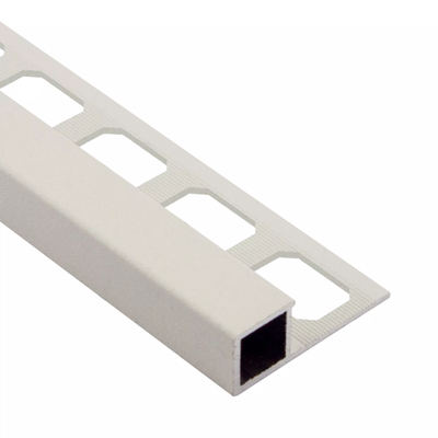 Square Edge 3/8 in. Bright White Profile