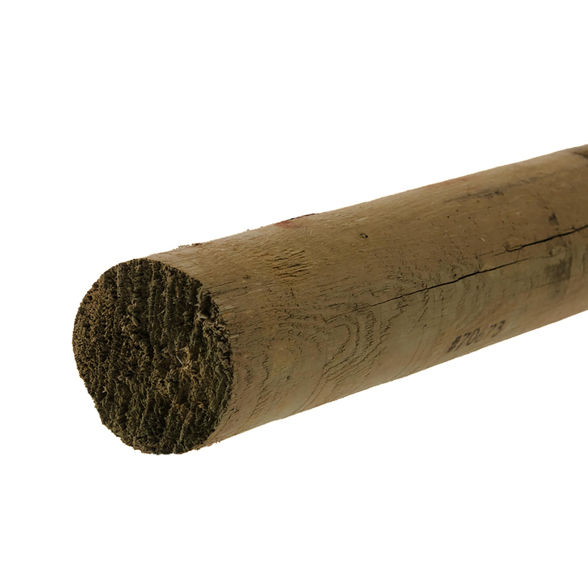 Severe Weather 4-1/2-in x 8-ft Pressure Treated Hem-fir Round Universa ...