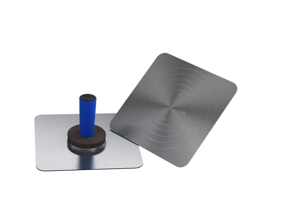 A single green leaf against a white background.