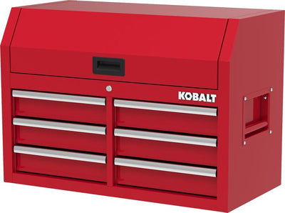 Kobalt 36-in W x 18-in H 6-Drawer Steel Tool Chest (Red)