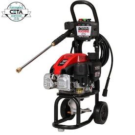 SIMPSON Clean Machine 2400 PSI 2-Gallon-GPM Cold Water Gas Pressure Washer with Simpson Engine CARB