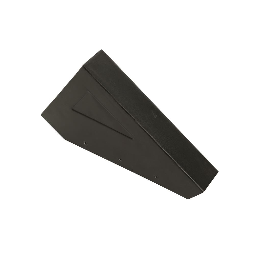 A single green leaf against a white background.