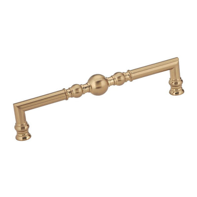 7-9/16 in. (192 mm) Center-to-Center Champagne Bronze Traditional Drawer Pull - Super Arbor