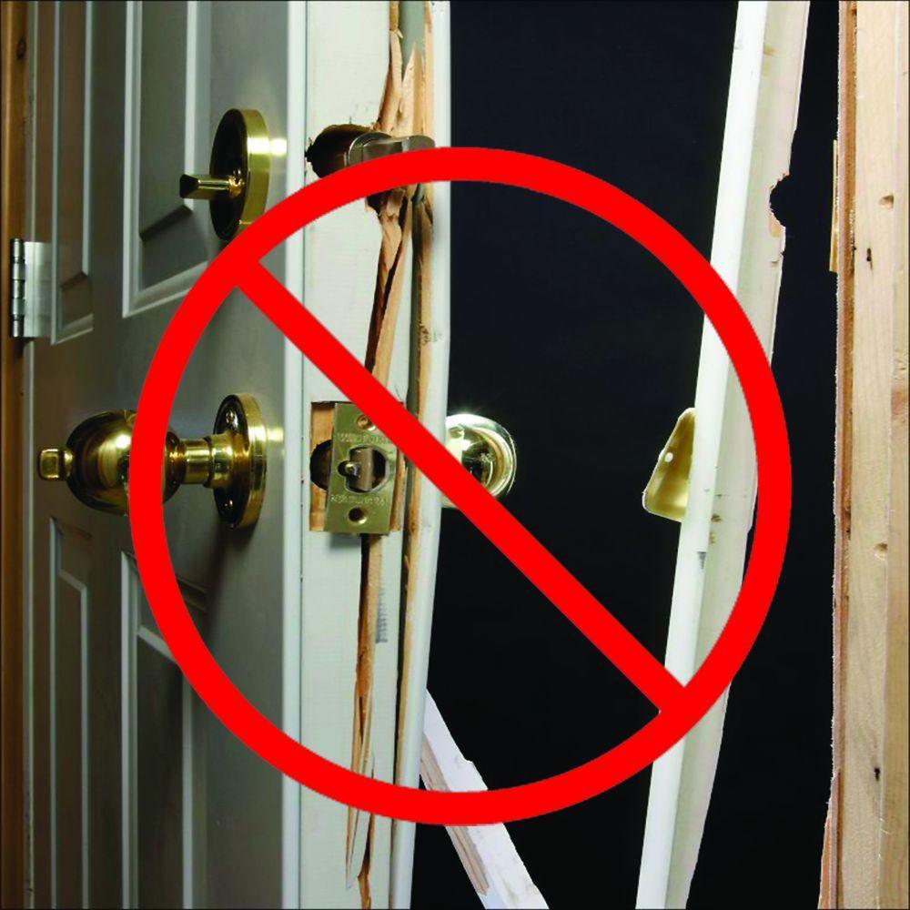 Home Security Door and Frame Reinforcement Kit - Super Arbor