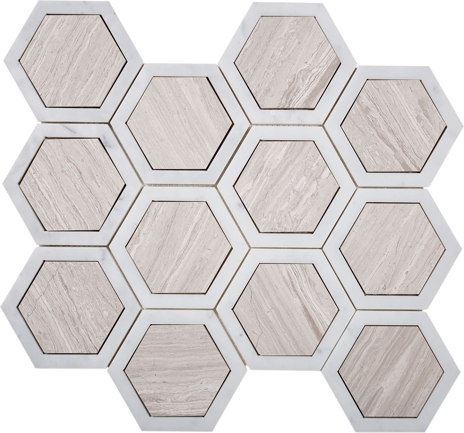 A single green leaf against a white background.