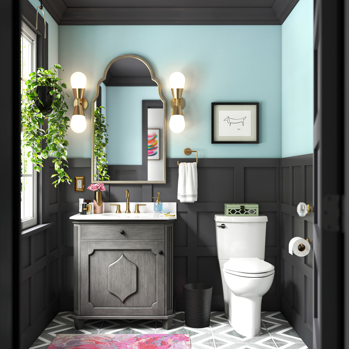 Armstrong Flooring Terraza 12-in x 12-in Harbor Gray Peel and Stick Vinyl Tile