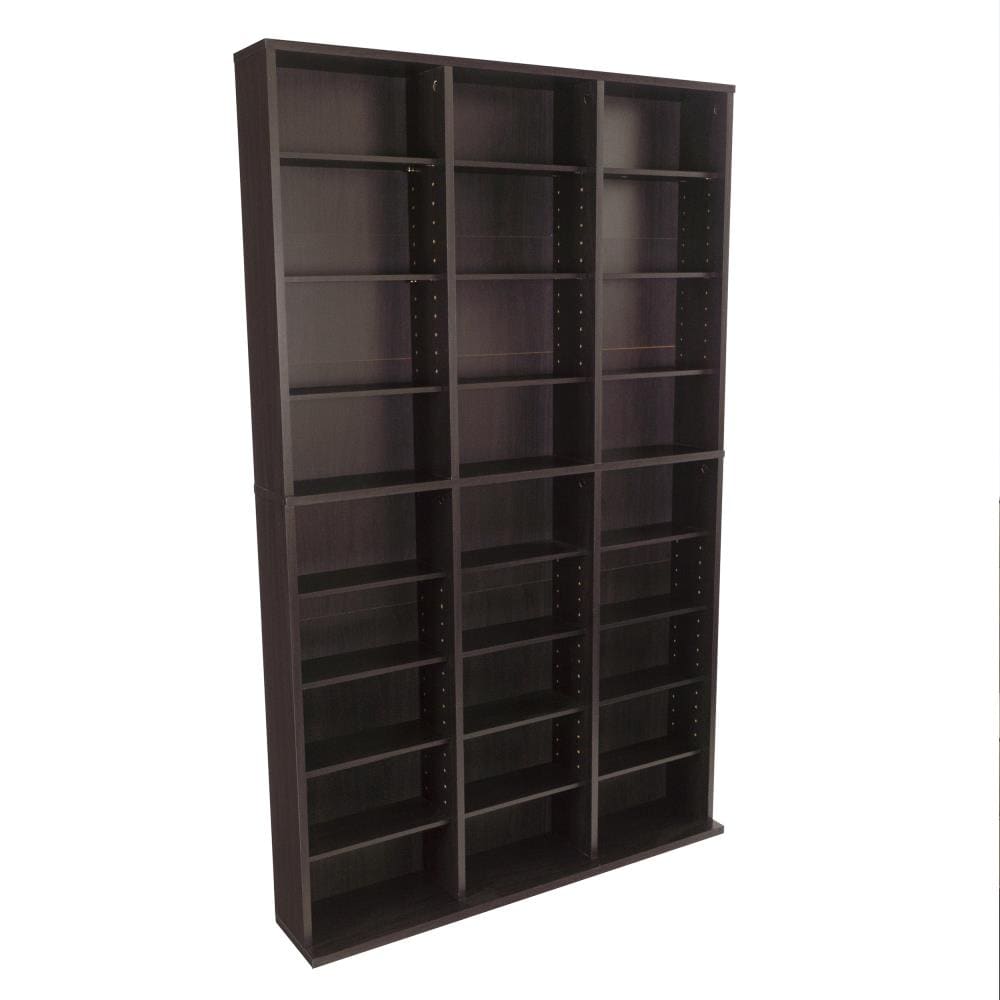 Atlantic Espresso Traditional Wood Media Cabinet
