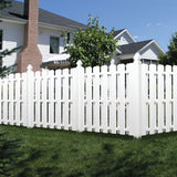 Freedom Pre-Assembled 2.832-in White Metal Bracket For Vinyl Fence 2-Pack
