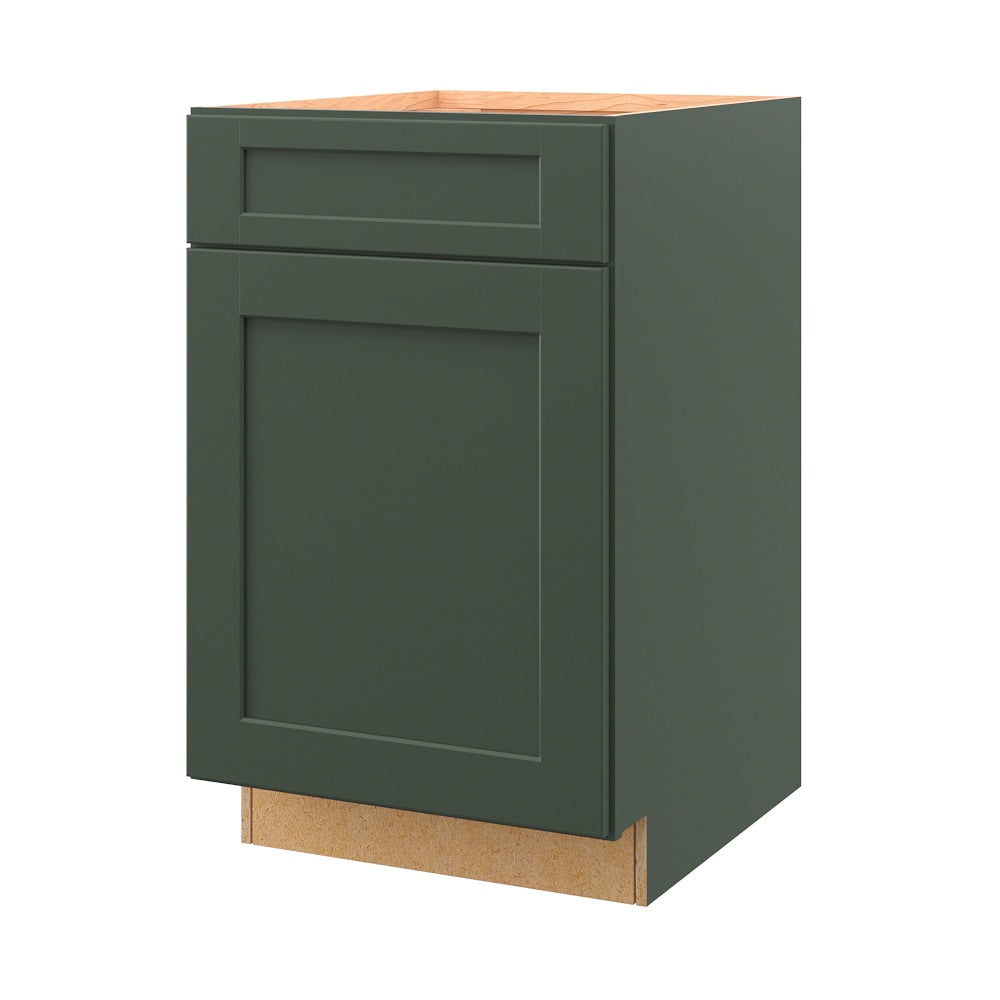 allen + roth Galway 21-in W x 34.5-in H x 24-in D Sage 1-Drawer Base F ...