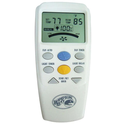 3-Speed Universal Ceiling Fan Thermostatic Remote Control with LCD Display