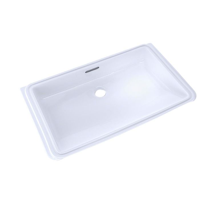 TOTO 21 in. Rectangular Undermount Bathroom Sink with CeFiONtect