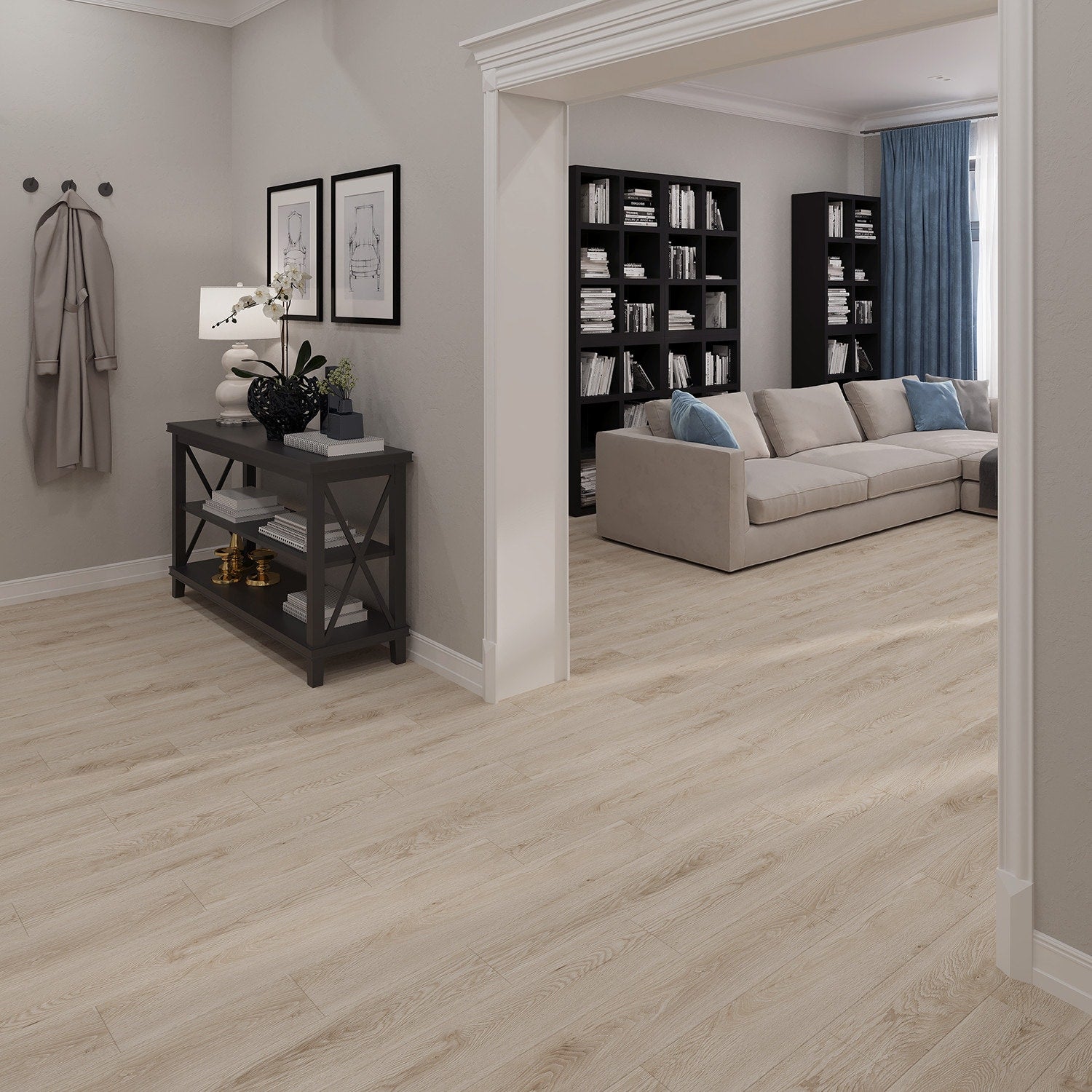 Lucida USA (Sample) PresCore Blonde Brown Wood Look 12mil Water Resis