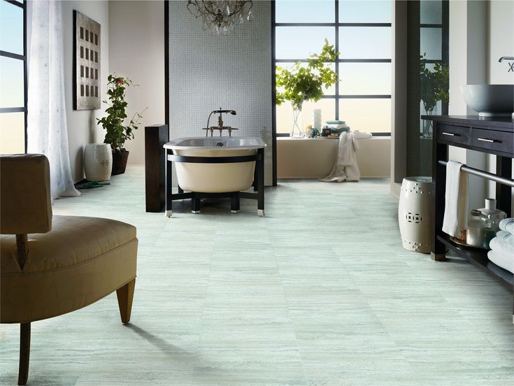 パラレルシート Armstrong Flooring Terraza Grand 18-in x 18-in Artic White Peel