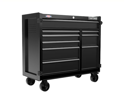 CRAFTSMAN Premium 2000 Series 41-in W x 39.5-in H 9-Drawer Steel Rolling Tool Cabinet (Black)