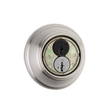 816 Series Satin Nickel Single Cylinder Key Control Deadbolt featuring SmartKey Security - Super Arbor
