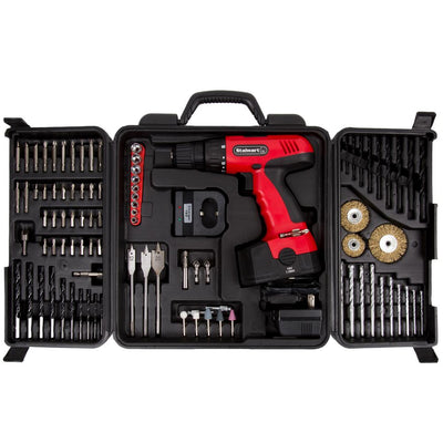 18-Volt 3/8 in. Cordless Drill Set (89-Piece) - Super Arbor