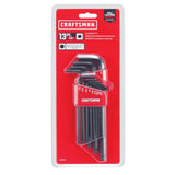Craftsman SAE Long Arm Ball End Hex Key Set, 13 pc